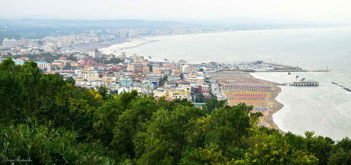 Meerblick vom Gabicce Monte aus!