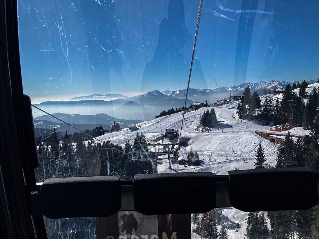 herrlicher Skitag auf Meran 2000