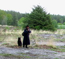 Schäfermeister Nickerl Günter in der Langenhorner Heide