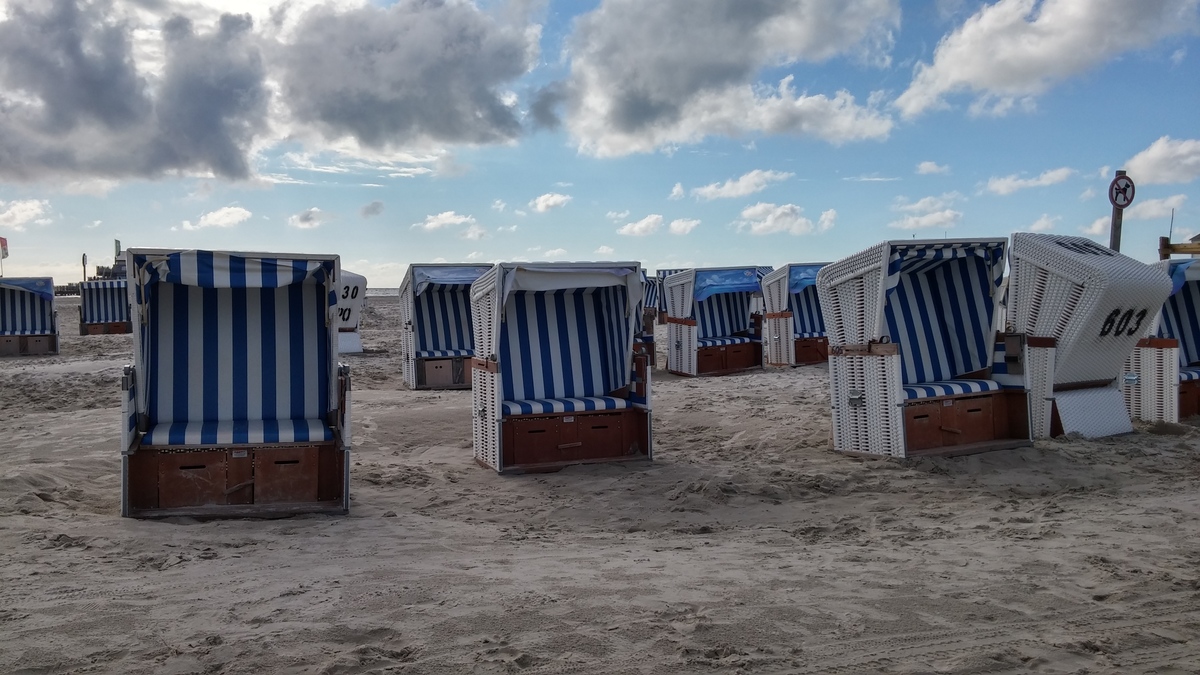 Am Strand von St.Peter-Ording :-)