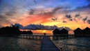 Abend auf Mirihi