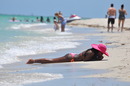relaxe on the beach