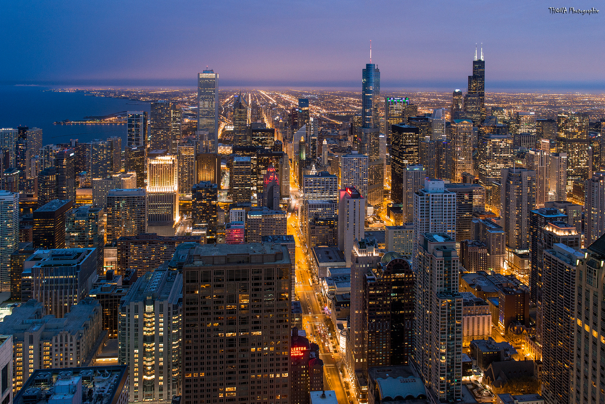 Chicago by Night
