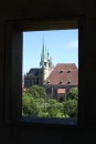 Blick auf den Dom Erfurt