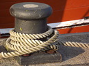 Poller im Dorumer Hafen