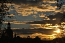 Sonnenuntergang in Dresden