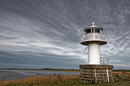 Leuchtfeuer an der Elbe