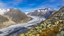 Der imposante Aletschgletscher