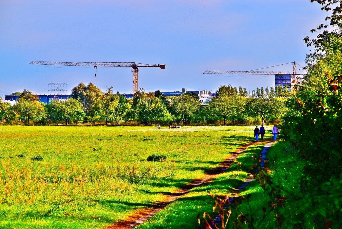 am Stadtrand von Berlin