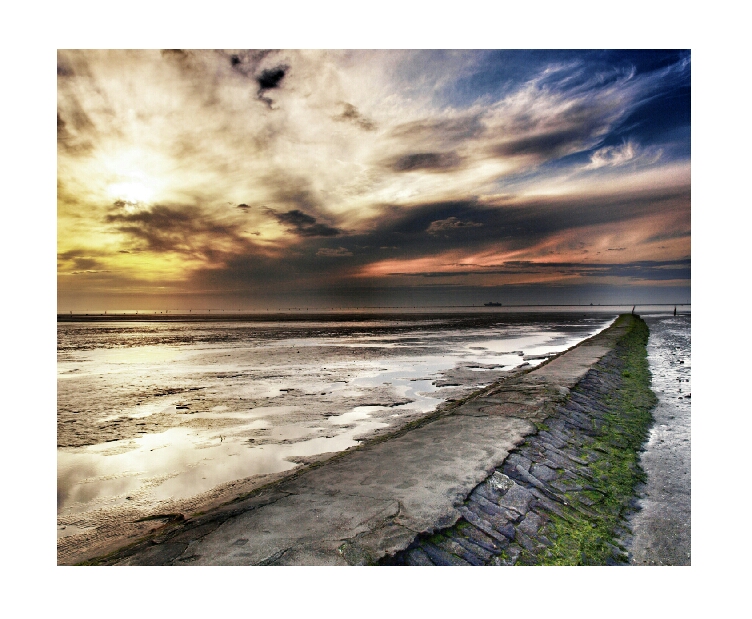 In Cuxhaven am strand bei  2012