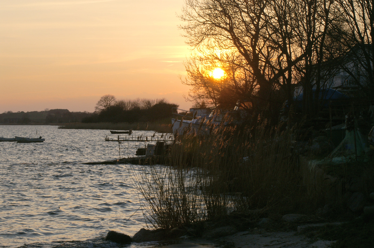 Sonnenuntergang auf Rügen