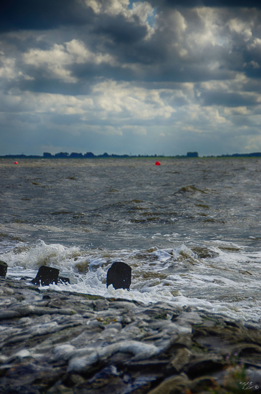 Unterwegs vom Jade-Busen bis nach Cuxhafen an der Küste entlang