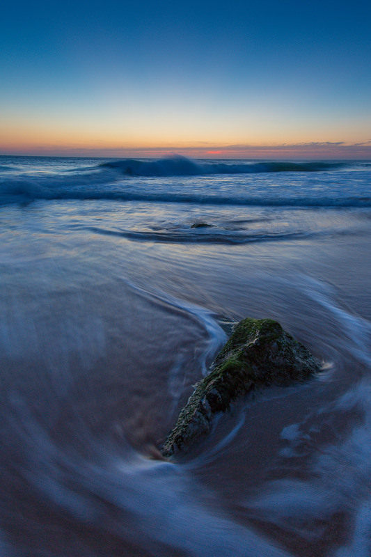 Sonnenuntergang am Strand von Costa de La Luz