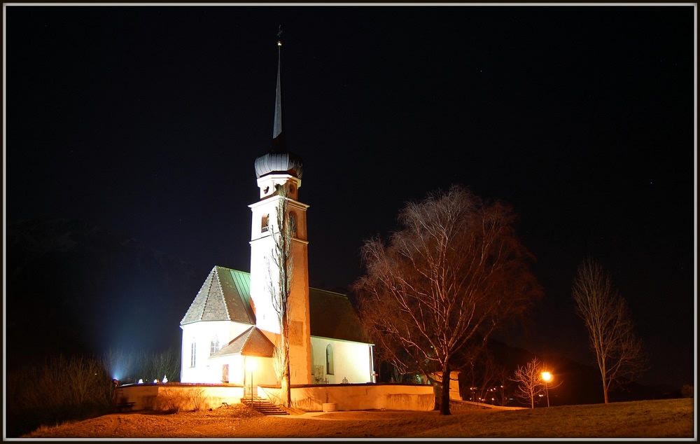 Pfarrkirche zum Hl. Georg           ** Pettnau-Nordtirol-Osterreich**