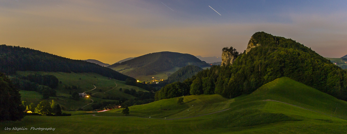 Vollmondlicht im NW-Schweizer Jura! 