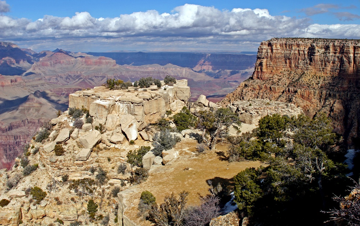 Grand Canyon im Winter.