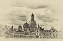 Dresden mit Blick auf die Frauenkirche