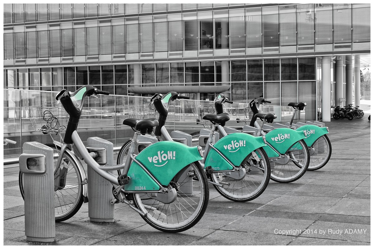 Fahrräder zu vermieten ...