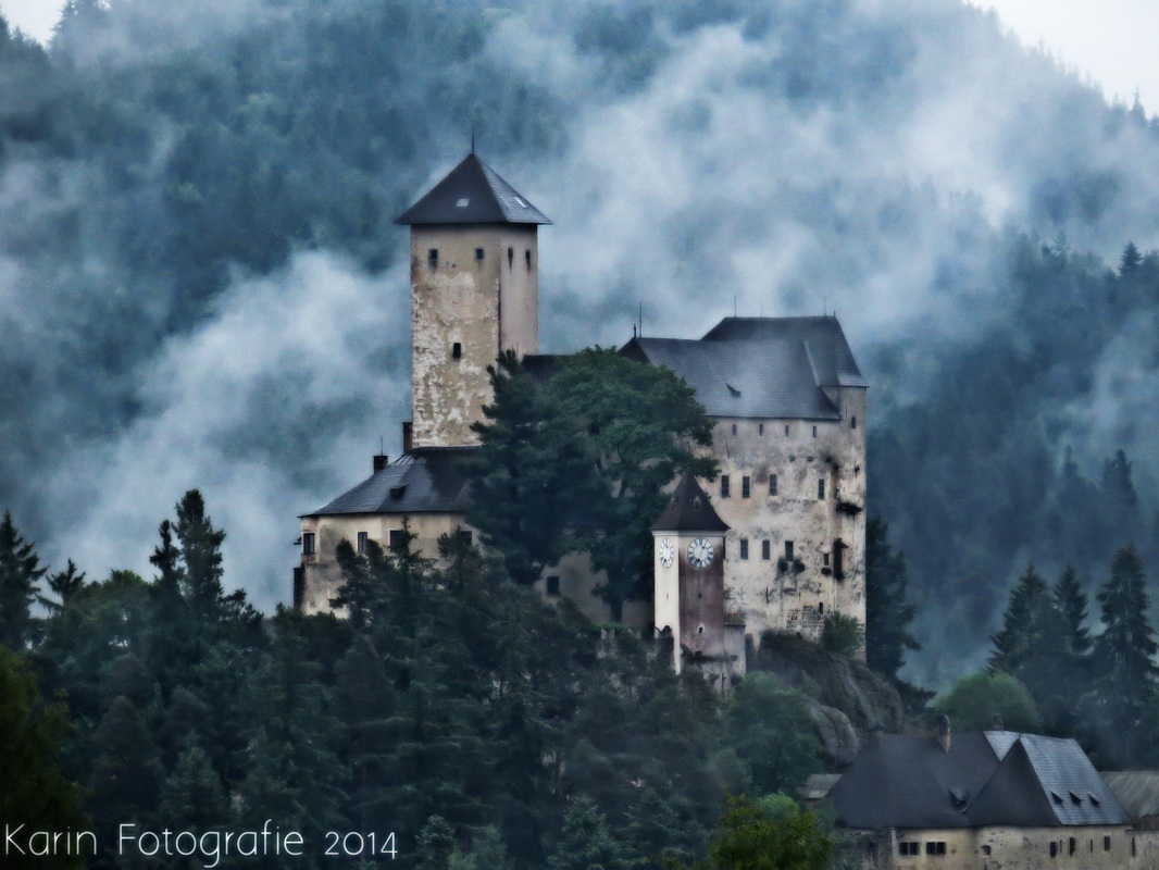 Burg Rappottenstein im Morgen Nebel  (Waldviertel)