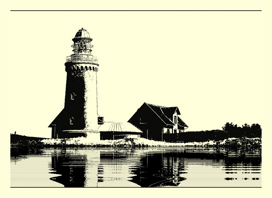 der Bovbjerg Fyr als Versuchskarnickel