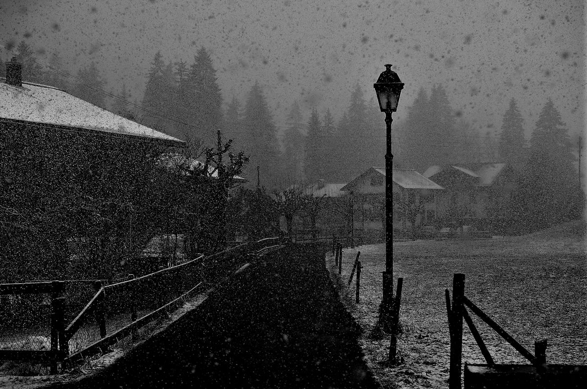 PFUI! Heute schneits :-s