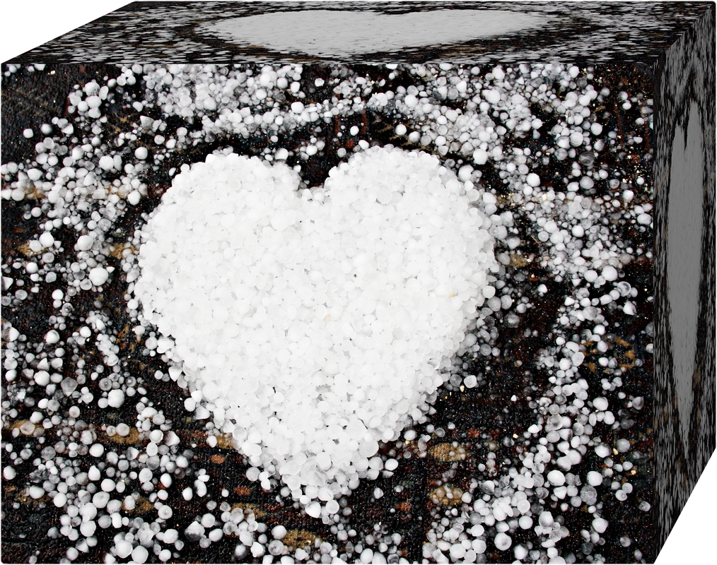Auch so kann Hagel aussehen!