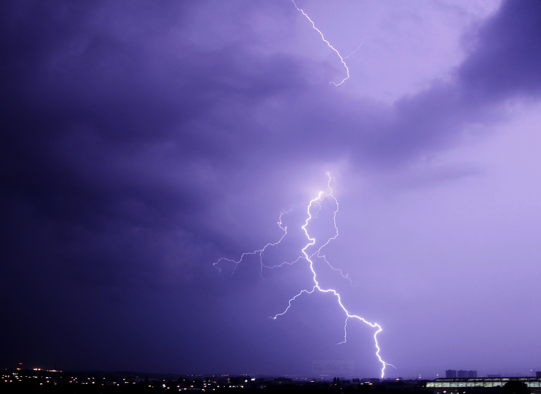 Gewitter über Erfurt 2
