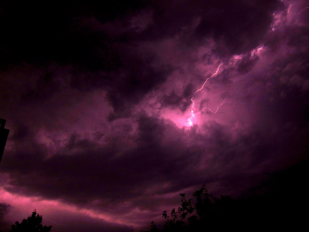 Gewitter über Norderstedt 2