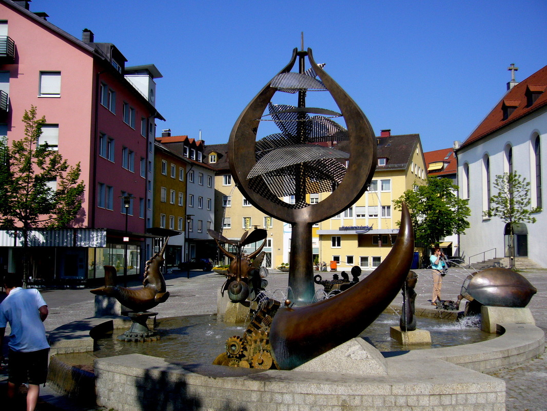Brunnen in Friedrichshafen (Bodensee)