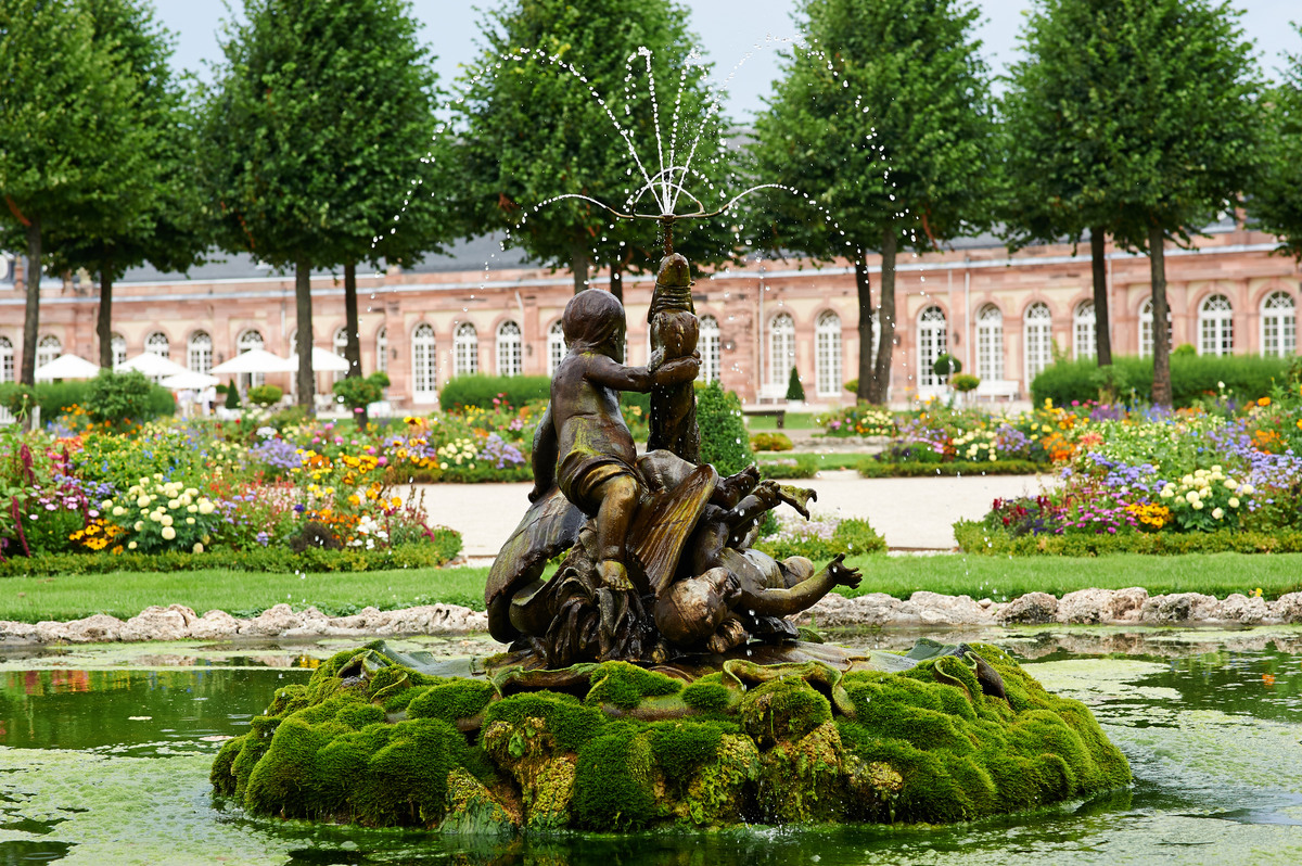 Schwetzingen, Brunnen