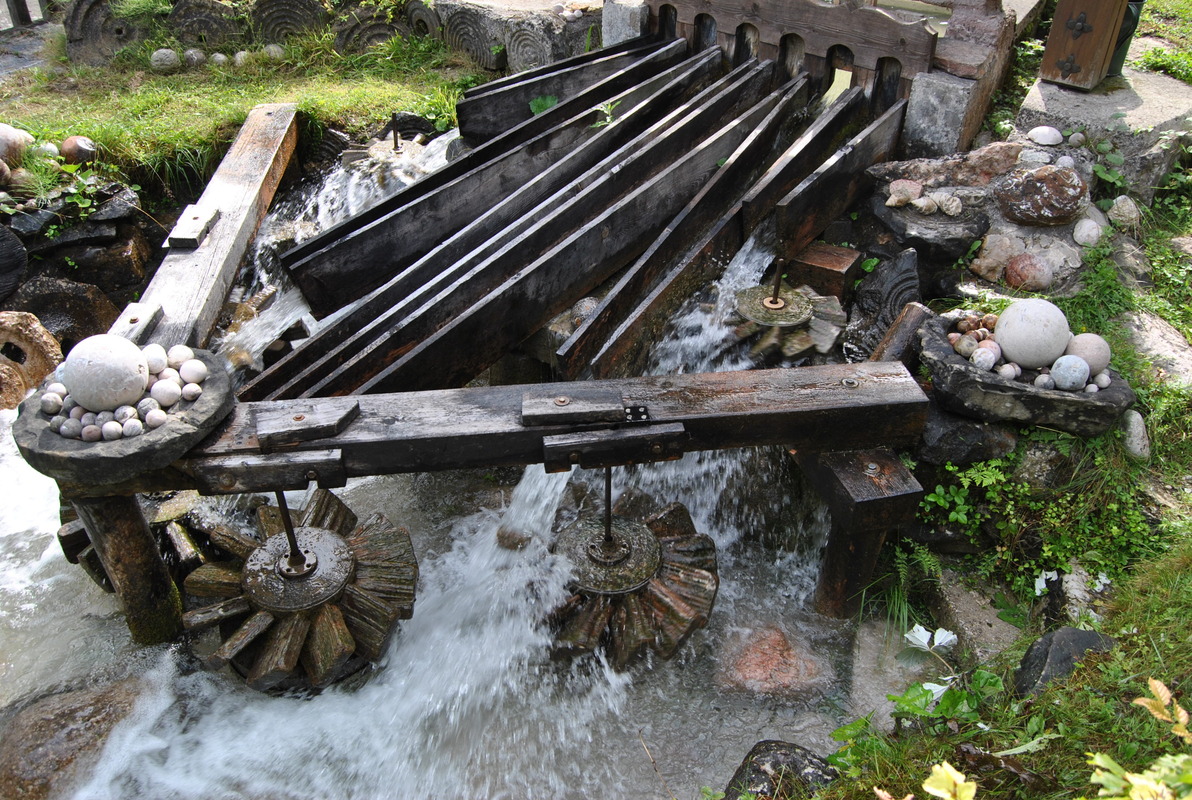 Kugelmühle Almbachklamm 