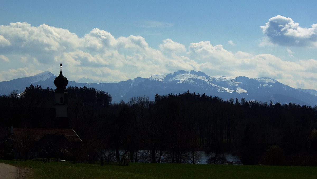 Berg,Kirche.See