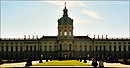 Schloss Charlottenburg im Gegenlicht