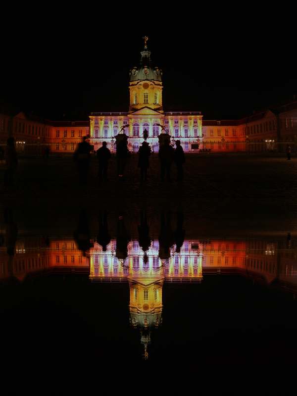 Schloß Charlottenburg Berlin beim Festival of Ligts