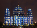 Berliner Dom beim Festival of Lights am 9.Oktober 2013