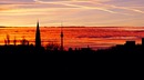 Sonnenaufgang über Berlin