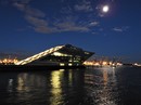Dockland im Mondlicht