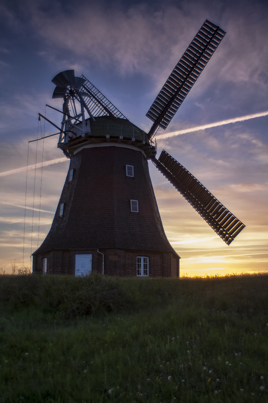 eine Windmühle....