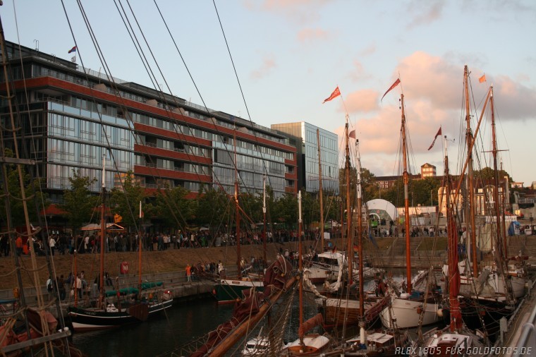 Schmidtbau am Germanihafen Kieler Woche 2008