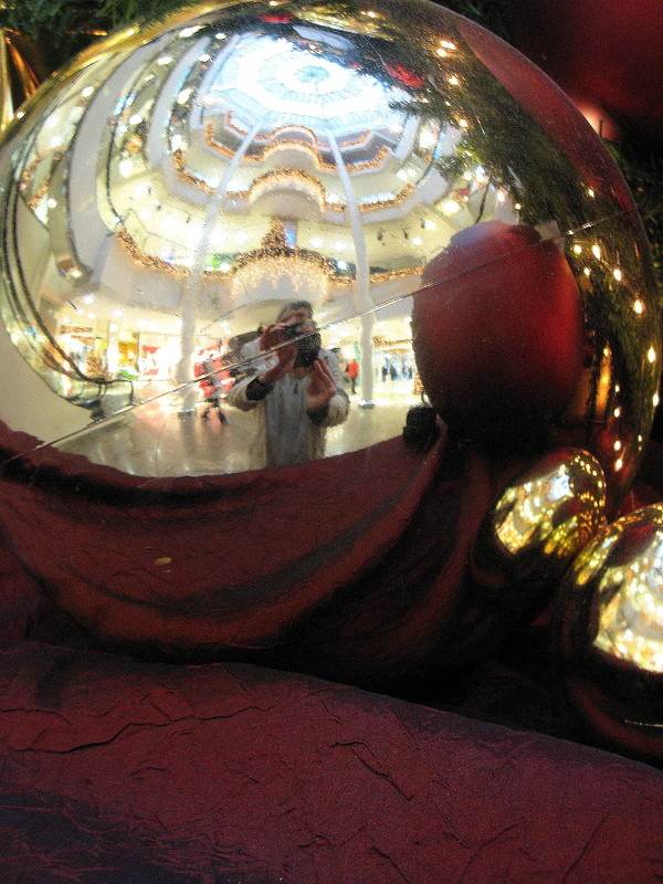 weihnachtliches Selbstporträt (29. Dezember 2011/15:40 Uhr)