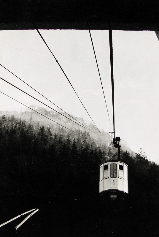 Burgbergseilbahn in Bad Harzburg (vor Jahrzehnten)