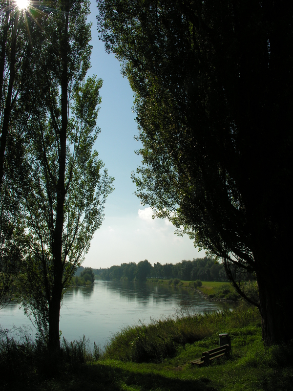 Radlertour entlang der Weser