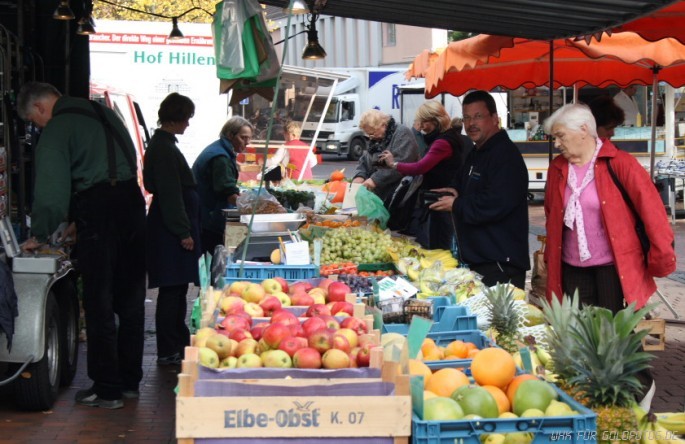Marktreiben in Wildeshausen
