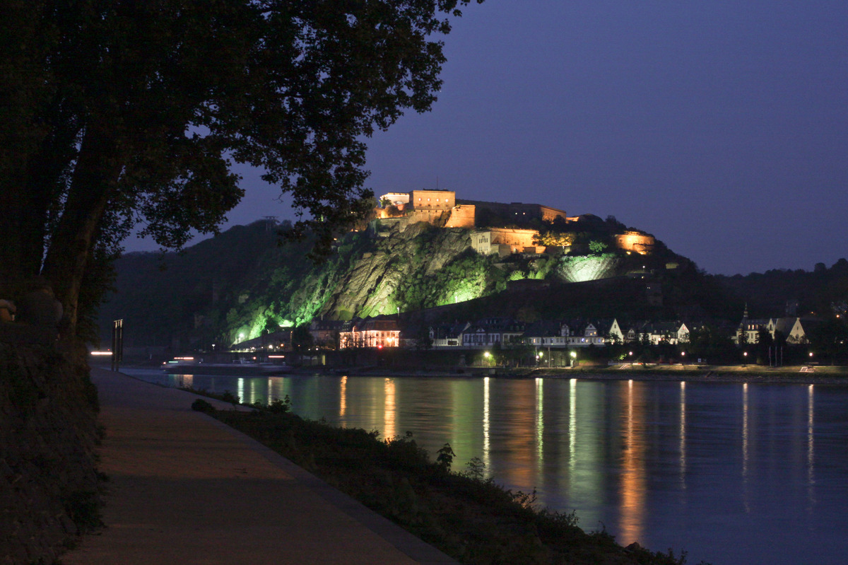 Festung Ehrenbreitstein in Koblenz