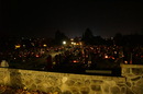 Allerheiligenstimmung im Friedhof St.Georgen/Burgenland