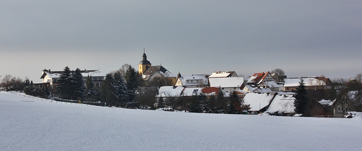 Winter auf der Neunkirchner Höhe ...