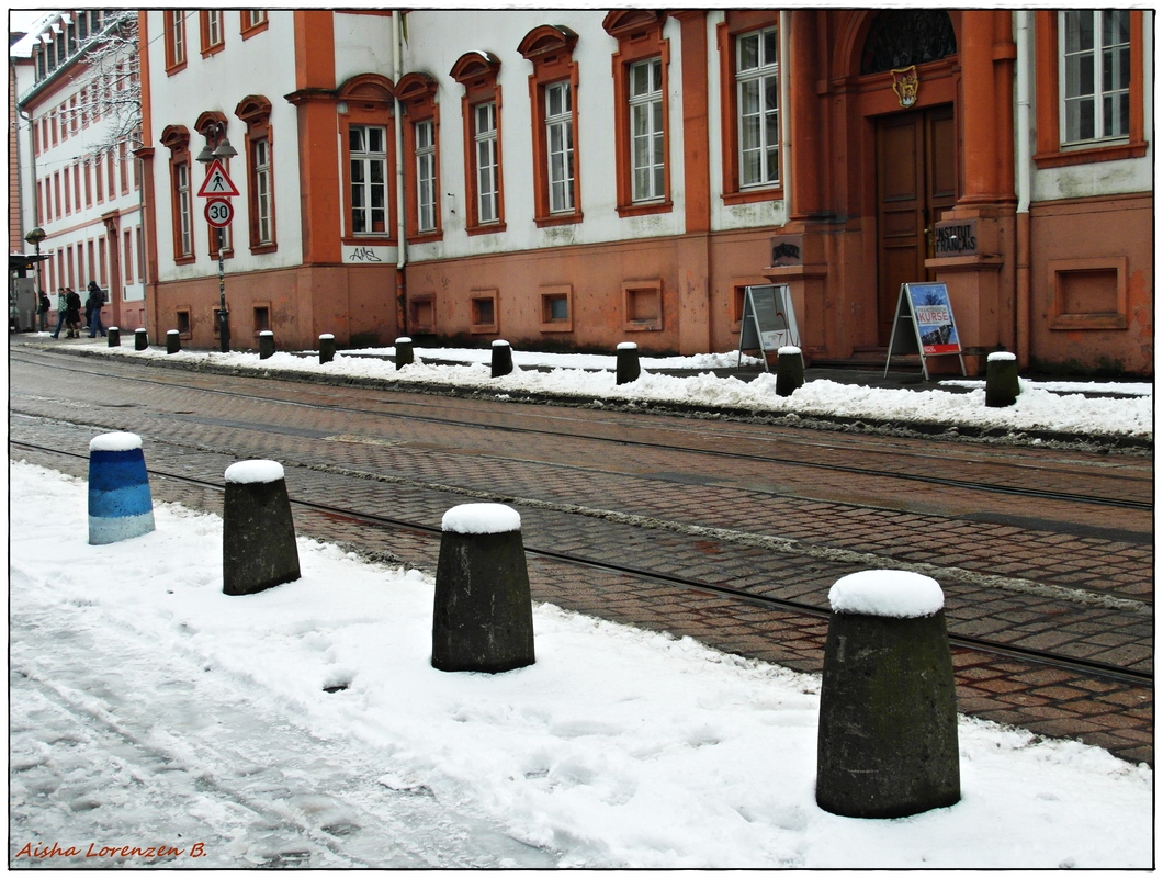 ein bisschen Schnee...