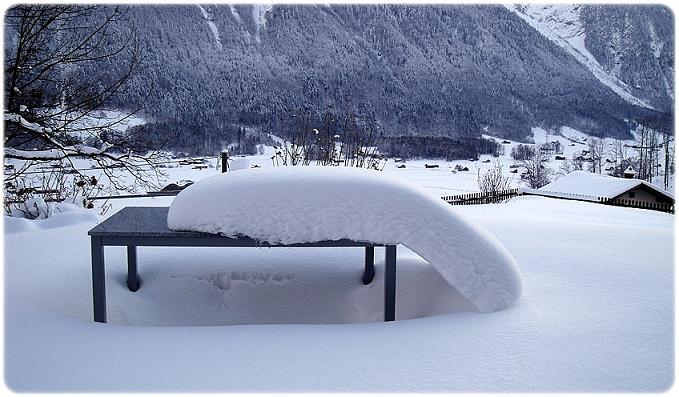 rutschende Tischdecke