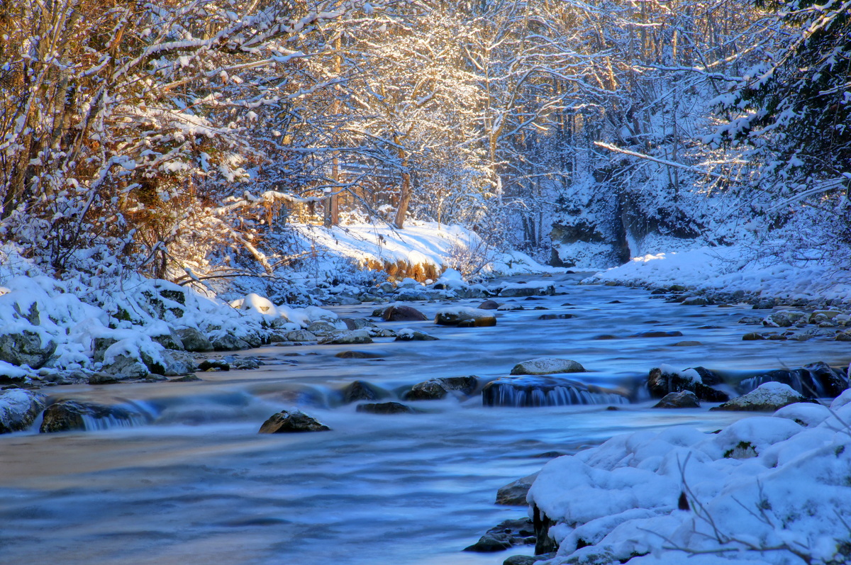 Fluß In Österreich 