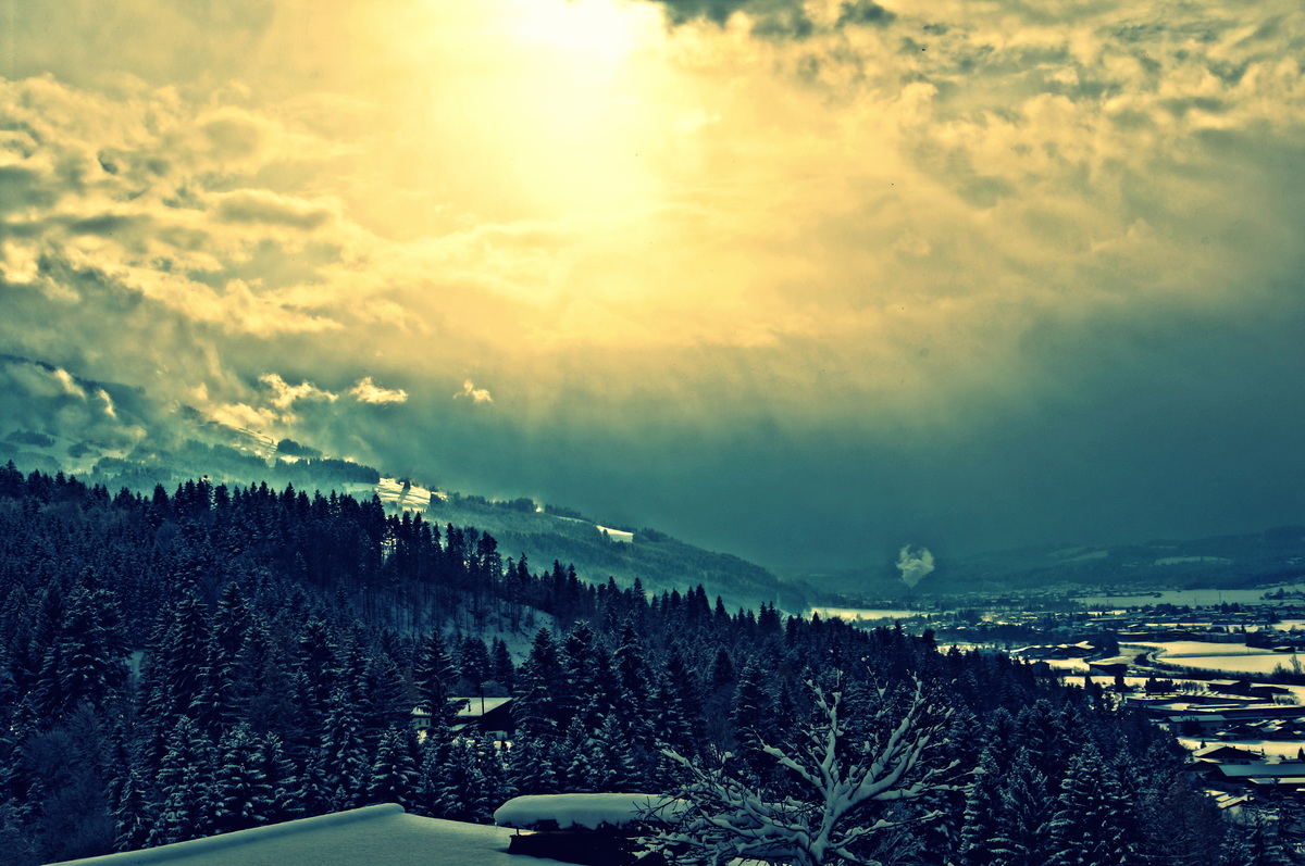 Winter in Österreich 